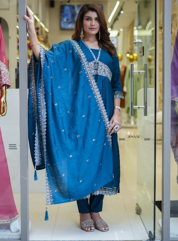 Blue Silk